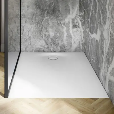 Zdjęcie produktu dla BETTE 4053-000W Brodziki prysznicowe Ultra Space w zestawie.