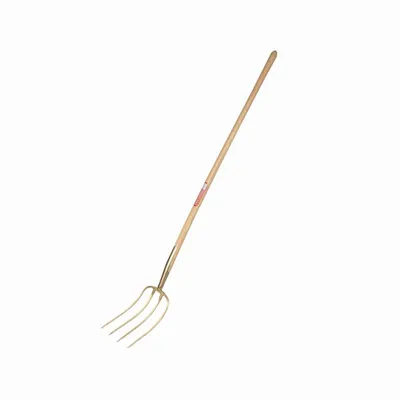 Produktbild von Dunggabel Erntekönig Zinken-L.310mm 4 Zinken norddeutsch geschmiedet,m.Stiel