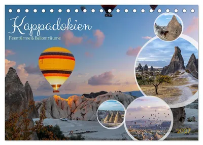 Produktbild von Kappadokien, Feentürme und Ballonträume (Tischkalender 2027 DIN A5 quer), CALVENDO Monatskalender