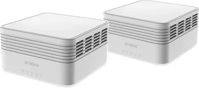 Produktbild von STRONG MESHKITAX3000 2 STRONG ATRIA Mesh Home Kit AX3000 WLAN-Repeater