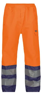 Produktbild von DASSY Warnschutzhose SOLA Regenhose Gr. S orange/blau