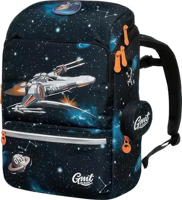 Image de Sac à dos d'école 6 pièces ensemble ergonomique 22L classes 1-4