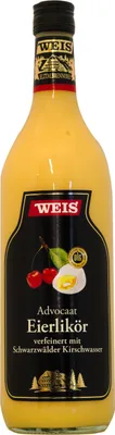 Produktbild von Weis Eierlikör mit Kirschwasser | 1 l. Flasche