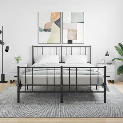 Produktbild von vidaXL Nachttische 2 Stk. Weiß 40x35x47,5 cm Holzwerkstoff