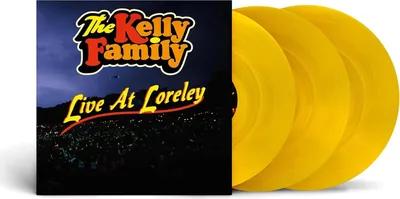 Produktbild von The Kelly Family: Live At Loreley (Limited Numbered Edition) (Yellow Vinyl)