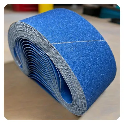 Imagen del producto de Bandas de lija de 75 x 533 mm - Juego de 20 unidades con diferentes granos