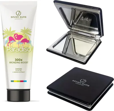Produktbild von 7suns Paradiso Bronzer 250ml + Gratis Doppelspiegel