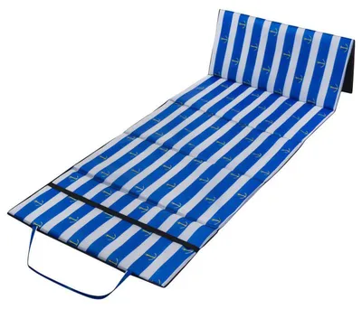 Obrázek produktu pro Trizand 27665 Plážová podložka skládací, voděodolná, XXL 192 x 66 cm, modrá