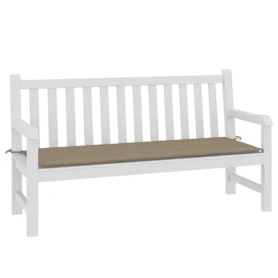Produktbild von Cloris DesignMöbel Gartenmöbelauflagen - Taupe Gartenbank-Auflage Taupe 150x50x4cm Oxford-Gewebe Schlichtes9940401