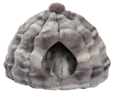 Image de Lit douillet pour chat avec coussin amovible