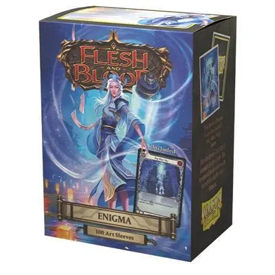 Produktbild von Dragon Shield - Matte Art Sleeves Flesh and Blood Enigma (100 Sleeves)