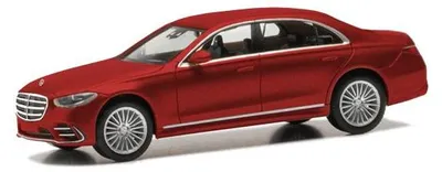 Produktbild von Herpa 430869-004 - 1:87 Mercedes-Benz S-Klasse (V223), Patagonienrot - Neu