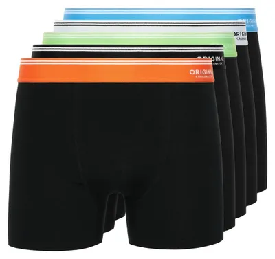 Immagine prodotto di Crosshatch - Boxer da uomo "Prismara" (confezione da 5) BG2548 (XL) (nero)