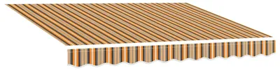 Productafbeelding van Vervangingsdoek voor luifel 300x250 cm polyester meerkleurig