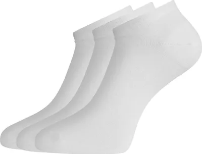 Image de Bamboo Basics soquettes 3 paires knitted sneaker socks white uni