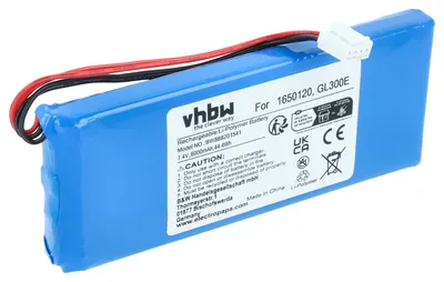 Produktbild von vhbw Akku kompatibel mit DJI GL300E, GL300C, GL300F Drohne Controller (6000 mAh, 7,4 V, Li-Polymer)