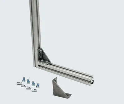 Produktbild von Befestigungswinkel 20x40 Nut 5 Aluprofil