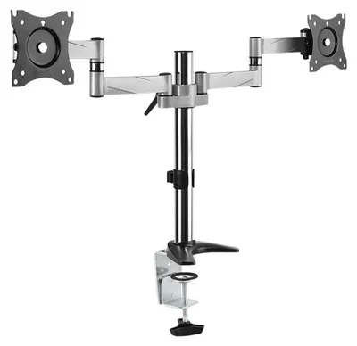 Zdjęcie produktu dla LogiLink BP0077, Śrubowy, 8 kg, 33 cm (13"), 68,6 cm (27"), 100 x 100 mm, Czarny, Stal nierdzewna