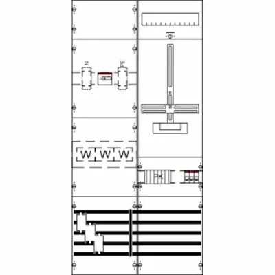 Produktbild von Striebel Mess-u.Wandlerfeld Feld KA4311 kpl.BH3 2CPX034032R9999