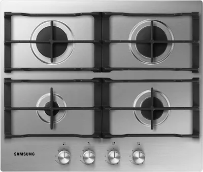 Immagine prodotto di Samsung NA64H3010AS Piano Cottura Da incasso Gas 4 Fornelli Acciaio Inossidabile