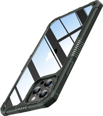 Produktbild von Grüne Hülle Für Apple Iphone 12 Pro Max Gehärtetes Glas Kamera A2342