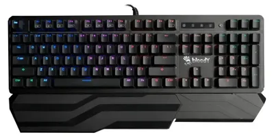 Zdjęcie produktu dla A4Tech Bloody B975, Przewodowa, USB, Mechaniczna, QWERTY, RGB LED, Czarny, Czerwony