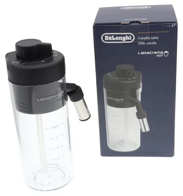 Image de Carafe à lait Delonghi LatteCrema HOT pour machine à café Magnifica Plus ECAM320 ECAM322
