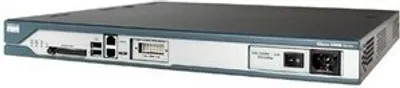 Produktbild von Cisco 2811, 10, 100 Mbit/Sek, IEEE 802.3, 802.11a/b/g, IOS, 3DES, DES, WPA-AES, 1U