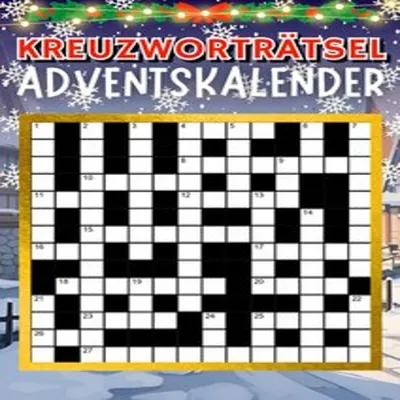 Obrázek produktu pro Kreuzworträtsel Adventskalender | Weihnachtsgeschenk
