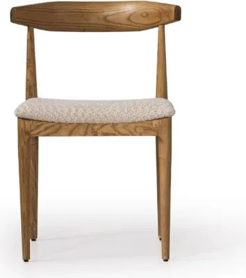 Obrázek produktu pro Elegantní hnědá dřevěná židle v moderním designu