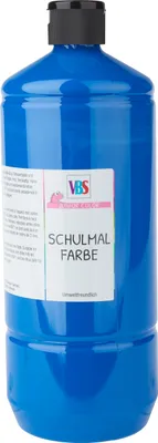 Produktbild von VBS Schulmalfarbe, 1l Primärblau