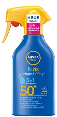 Produktbild von NIVEA SUN Kids Protection & Care 5-in-1 Huidbescherming SPF 50+ zonnebrand 250ML