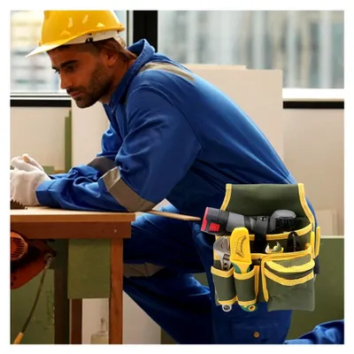 Produktbild von Werkzeugtasche mit mehreren Fächern