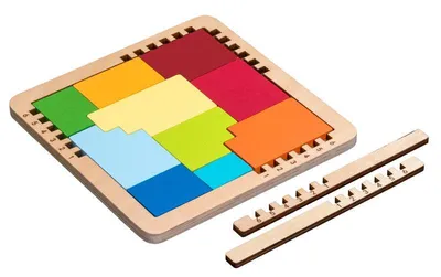 Produktbild von IQ PUZZLE 7 IN 1 - variantenreiches Legepuzzle