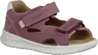 Produktbild von Superfit Lagoon 0005108510 Erstlingssandale, Mädchen, Leder, Violett/Rosa - Kinderschuhe Teens Mädchen Gr. 25 - 42, Mehrfarbig, leder (velour/nubuk)