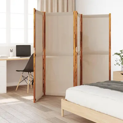 Obrázek produktu pro Paraván masivní akáciové dřevo Taupe / 280 x 180 cm