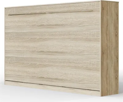 Produktbild von SMARTBett Schrankbett Standard  Eiche Sonoma 120 Horizontal
