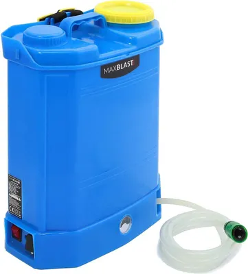 Image de MAXBLAST 16L - Kit de nettoyage de vitres portable avec réservoir d'eau, système de nettoyage de vitres, sac à dos à eau, nettoyage des vitres, sac à dos à eau, nettoyage de voitures, appareil de nettoyage portable