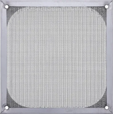 Produktbild von InLine® Lüftergitter, Aluminium Filter, 140x140mm