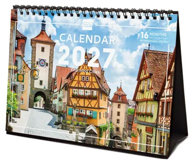 Productafbeelding van Finocam bureaukalender 2027 | Foto's: Charming