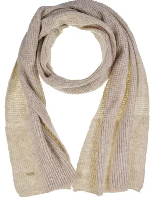 Seeberger Strick Schal in beige