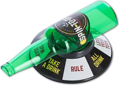 Produktbild von Trinkspiel "Spin To Drink" - Flaschendrehen
