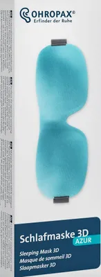 Produktbild von Ohropax Schlafmaske 3D azur 1 St