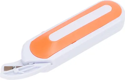 Immagine prodotto di Forbici elettriche a batteria, Lama in metallo e doppia corrente, Ergonomiche, Per cucito e artigianato