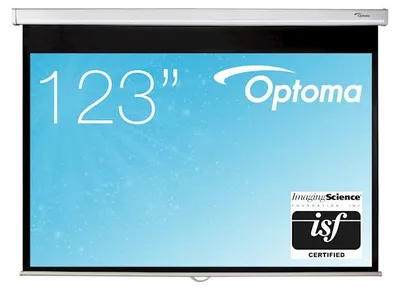 Produktbild von Optoma Panoview DS-3120PMG 304,8 cm (120 Zoll) Manuell Projektionsleinwand - 4:3 - Mattweiß - 175 cm (68,9 Zoll) Höhe x 234 cm (92,1 Zoll) Breite - Deckenhalterung, Wandhalterung