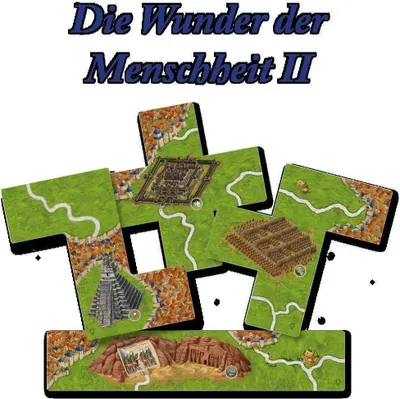 Produktbild von Hans im Glück 54040 Carcassonne – Die Wunder der Menschheit II