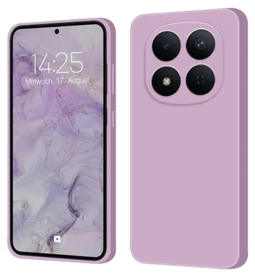 Produktbild von Hülle für Xiaomi Redmi Note 15 Pro 5G Case Cover Bumper Smartphone Softgrip Schutzhülle Farbe: Lila