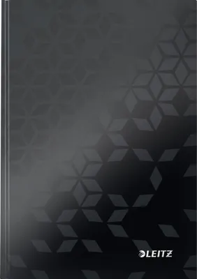 Image de Carnet de notes Wow A5 80 feuilles lignées noir pack de 6