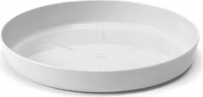 Zdjęcie produktu dla Podstawka jasnoszara pod doniczkę 12,6 cm Plastikowa