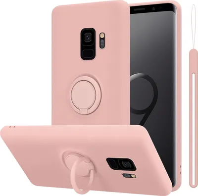 Obrázek produktu pro Cadorabo Case for Samsung Galaxy S9 Protective Case in Pink Pouzdro na mobilní telefon TPU Case Cover